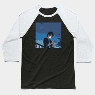 Your Name. Taki Tachibana Anime pair print Baseball T-Shirt